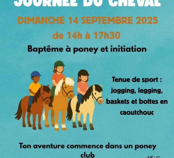 Baptême et initiation poney