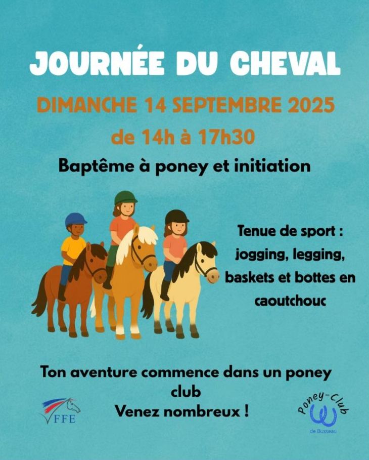 Baptême et initiation poney